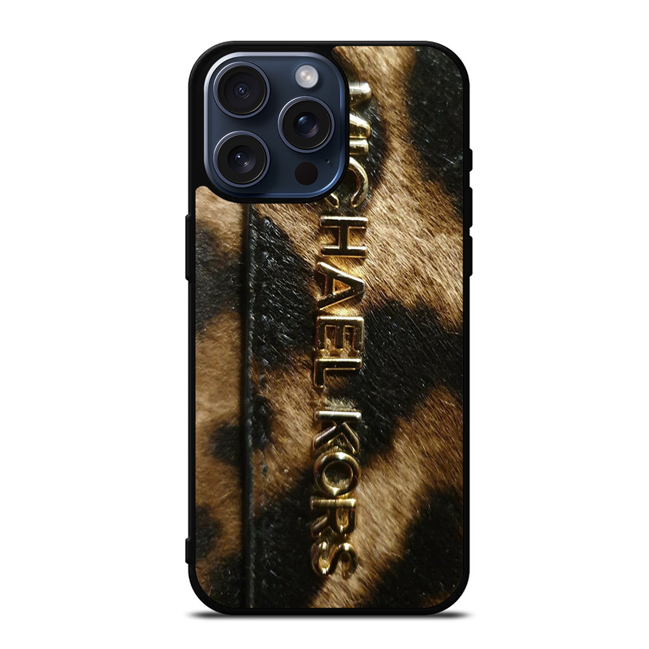 MICHAEL KORS LEOPARD LOGO iPhone 15 Pro Max Case Cover